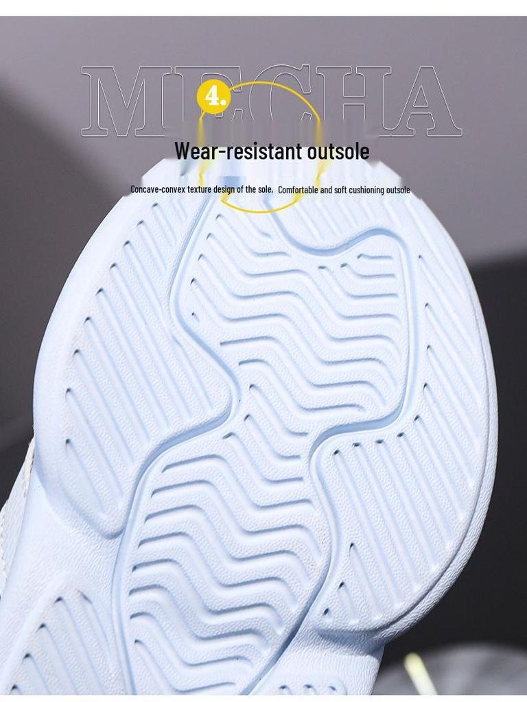 Kids' Summer Mesh Breathable Boys' Running Shoes - Soft Sole and Trendy Design