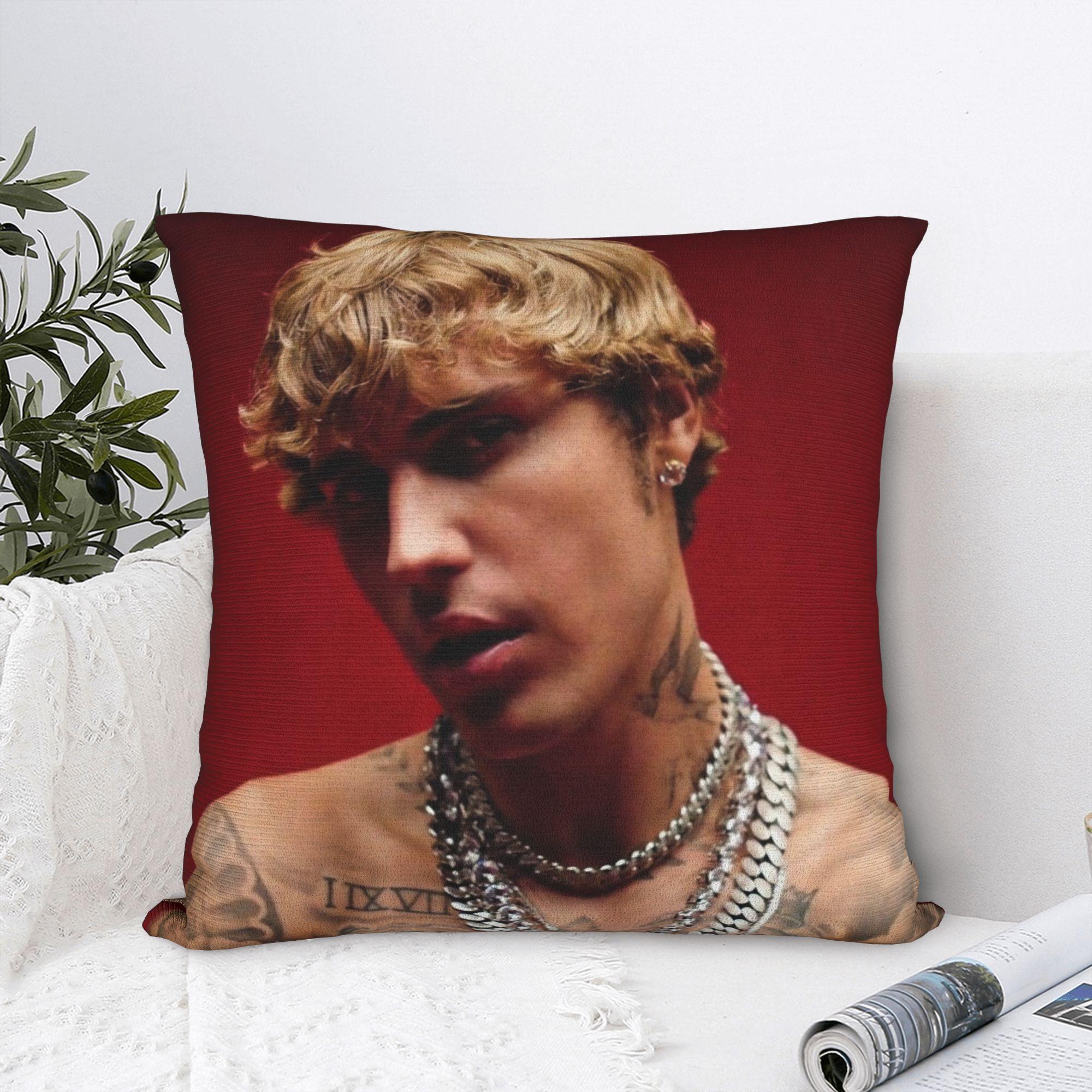 Fine Glasses Unisex Jb Biebers Pillowcases Funny Pillow Case For Wedding Party Home Decor Square Pillow Cover