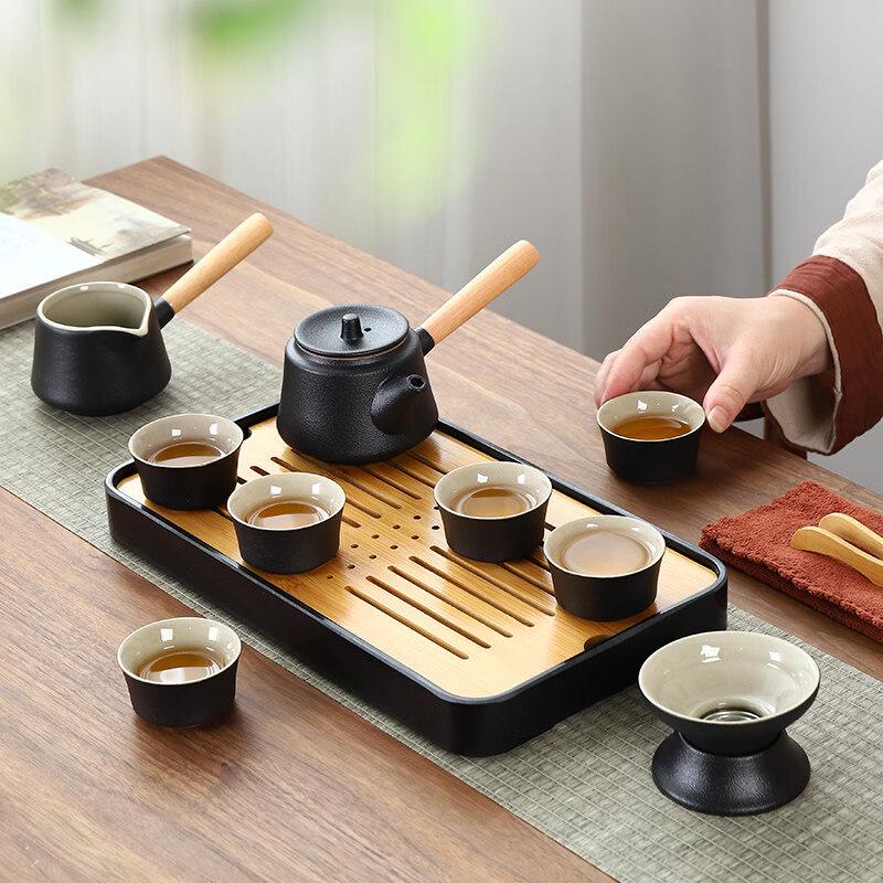 ZISIZ Japanese Style Travel Kung Fu Tea Set