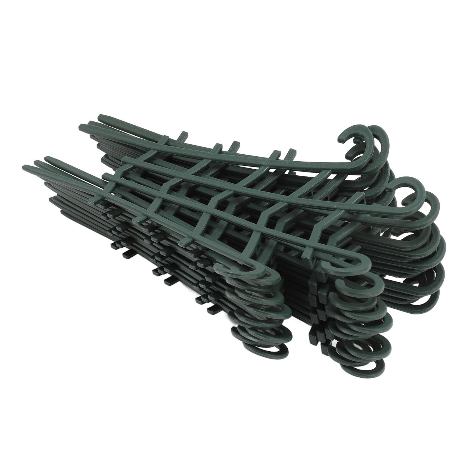 

12 шт. горшечных растений, шпалеры, пластиковые садовые вьющиеся растения, шпалеры, цветочные горшки, поддержка, штабелируемые