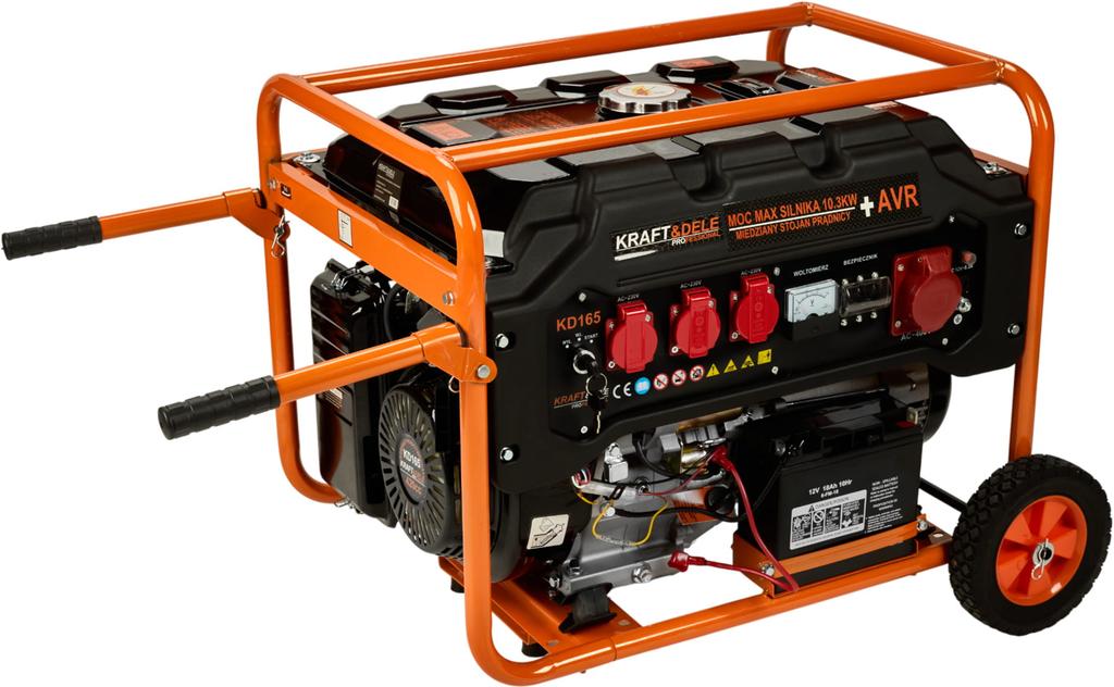 5500W Three-Phase Generator | Kraft&Dele