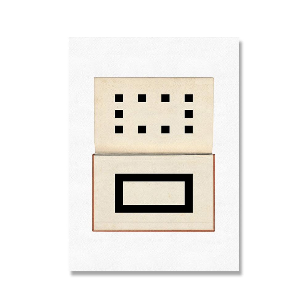 Minimalist Style Geometric Abstract Line Figures Nordic Posters And Prints Wall Art Canvas Painting Living Room Home Decoration