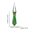 Christmas Charming Felt Tie Collection With Vibrant Colors Of Snowmen And Reindeer Themes