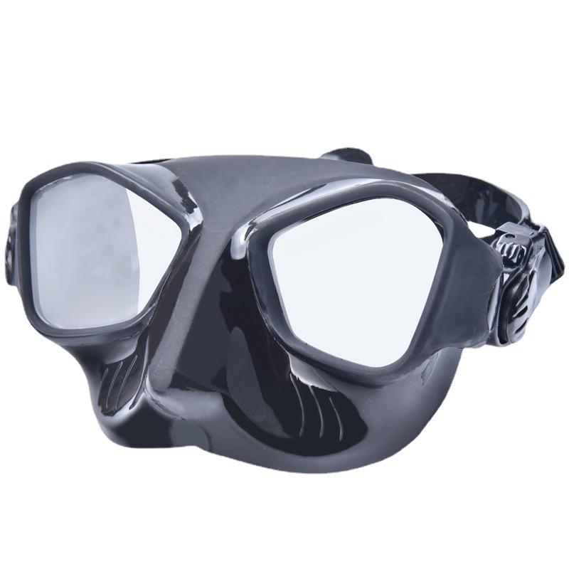 Adult Snorkeling & Diving Mask Set: HD Anti-Fog Tempered Glass Goggles
