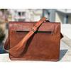 Bag Leather Genuine Men's Vintage Travel Shoulder Laptop Men Brown Messenger New