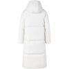 Adidas Puffy Long Down Jacket Warm Sports Casual Hooded Long Sleeve Down Coat Women Jacket Han-Jade-White JV6196