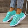 * in Summer Lightweight Mesh Breathable Flat Shoes Women Fashionable   Round Toe Elegant Casual Shoes