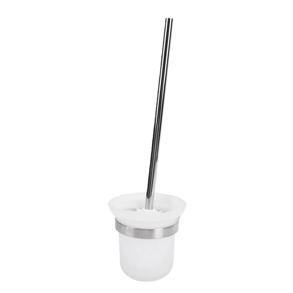 Toilet Brush and Holder Set 304 Stainless Steel Wall Mounted Toilet Bowl Brush for Bathroom Cleaning Accessories
