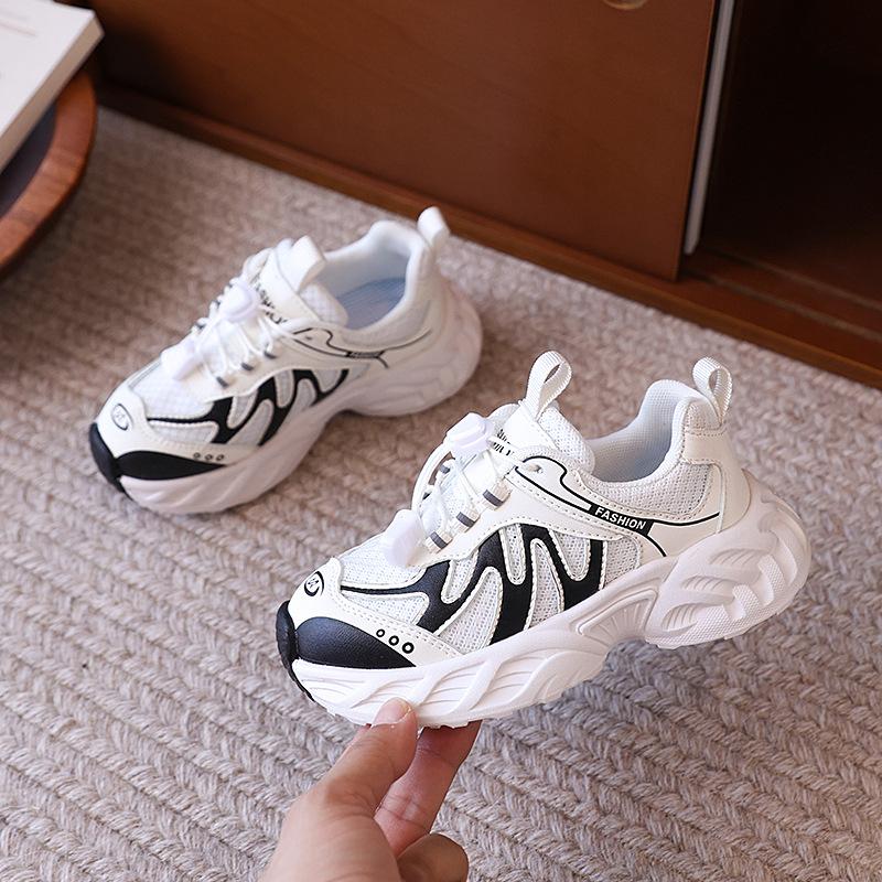 2025 summer new thin mesh fashion platform sports dad shoes women breathable, lightweight and versatile casual Forrest Gump shoes tide