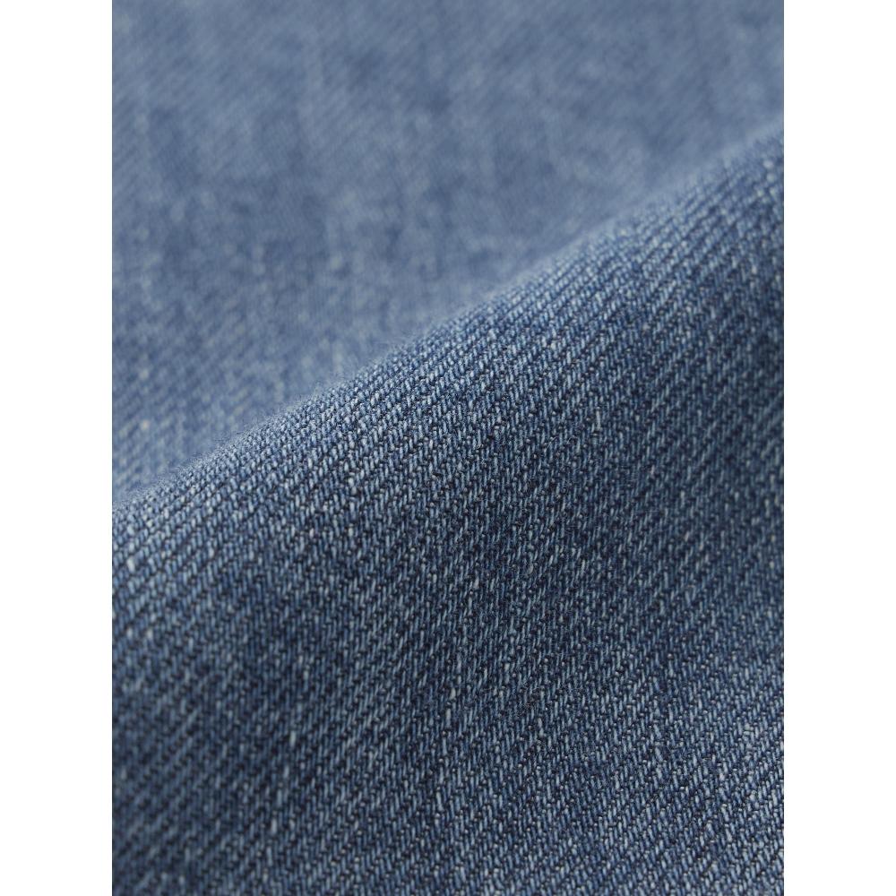 GU by Uniqlo Light Denim Pleated Skirt