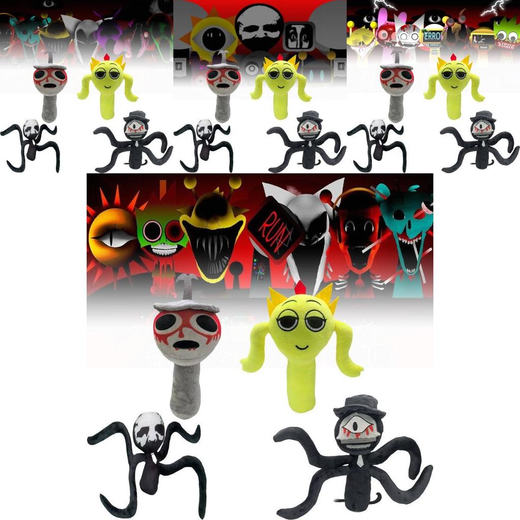 Delightful Sprunki Plush Doll Soft Toy For Kids Adorable Collectible For Incredibox Fans