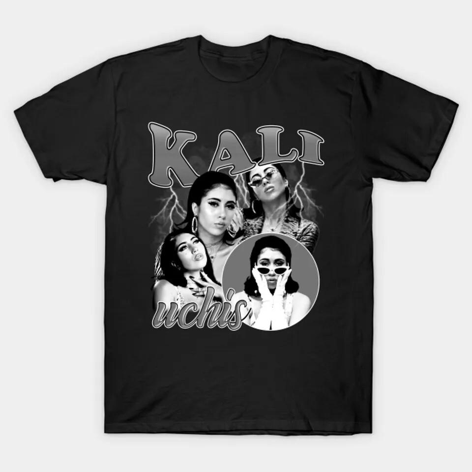 NEW! Kali Uchis Tour Black T-Shirt Cotton All Size Unisex S-5XL
