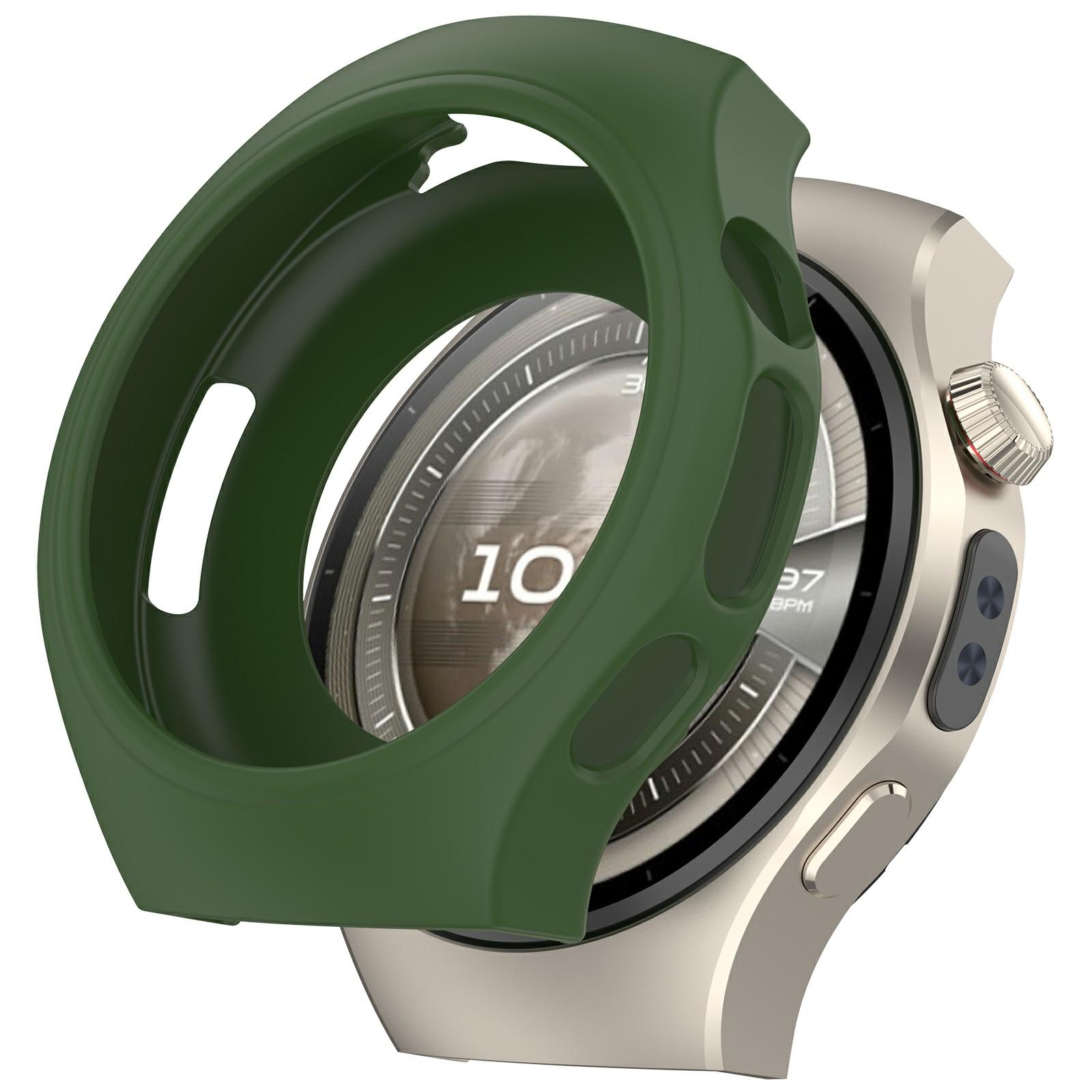 

For Huawei Watch 5 46mm Watch Case Silicone Shockproof Bumper Frame E