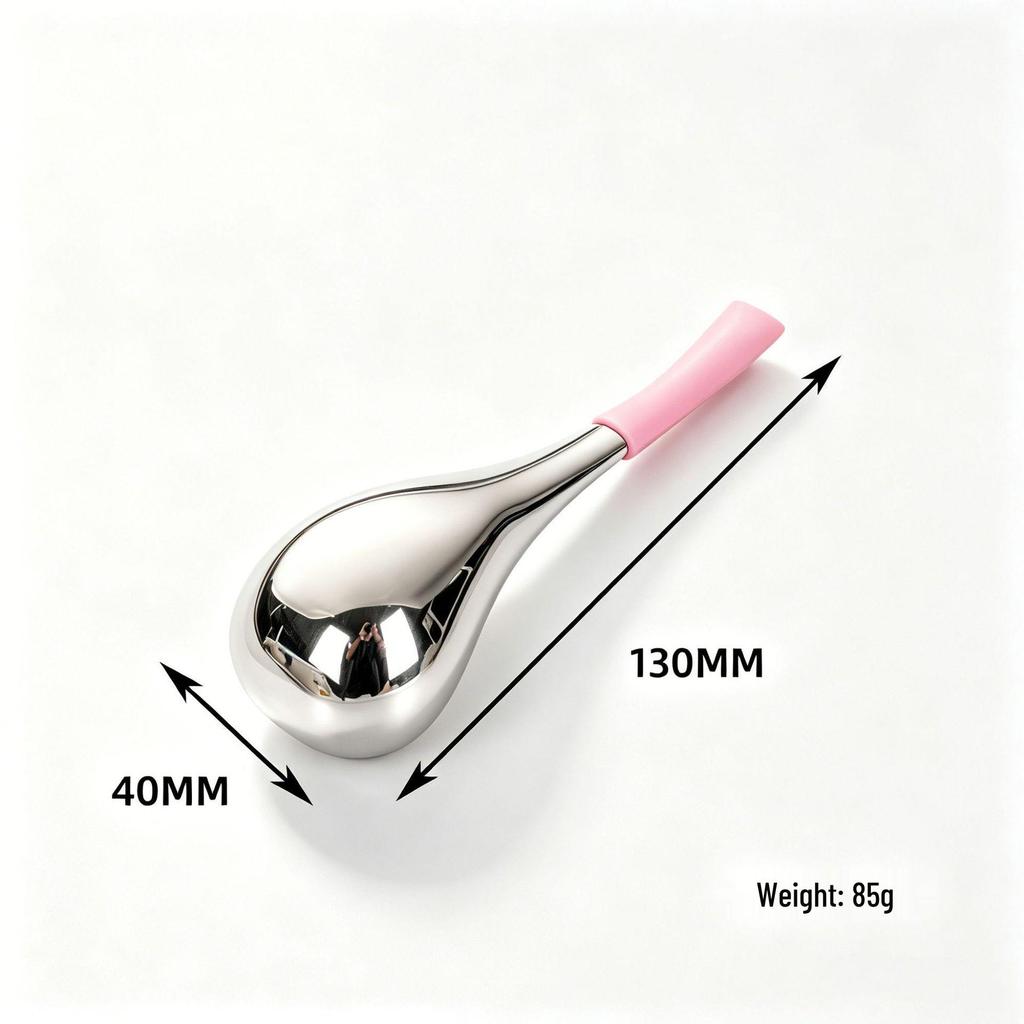 Stainless Steel Ice Wave Ball Facial Massage Tool