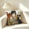 H-Horimiya Hori Kyouko Miyamura  Square Double-Sided printed Pillow Case Bedroom Bedside Pillow Sofa Cushion Cover