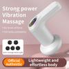 Anti-Cellulite Massagegerät Fett-Push-Maschine mit 5 Massageköpfen Handheld Tragbarer Massagestab Nacken, Taille, Schulter Kneten