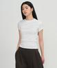 MUSINSA STANDARD WOMAN Women'S Slim Crew Neck T-Shirt_Short Sleeve + Long Sleeve 2-Pack