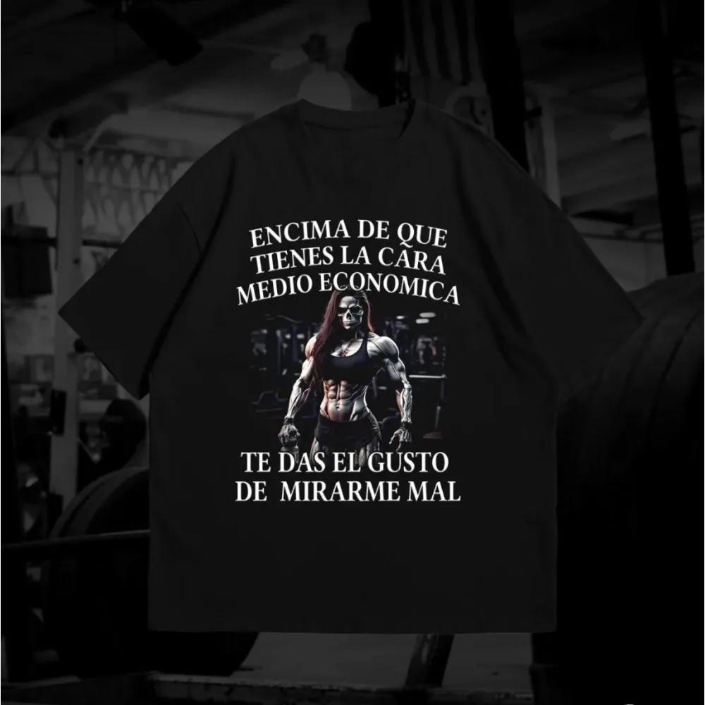 Vintage Men T-Shirt Gym Cotton TShirts NMS CULEROS QUIEN SE TOMO MI AGUA Popular Tee Shirt Women Summer Casual Graphic TShirts