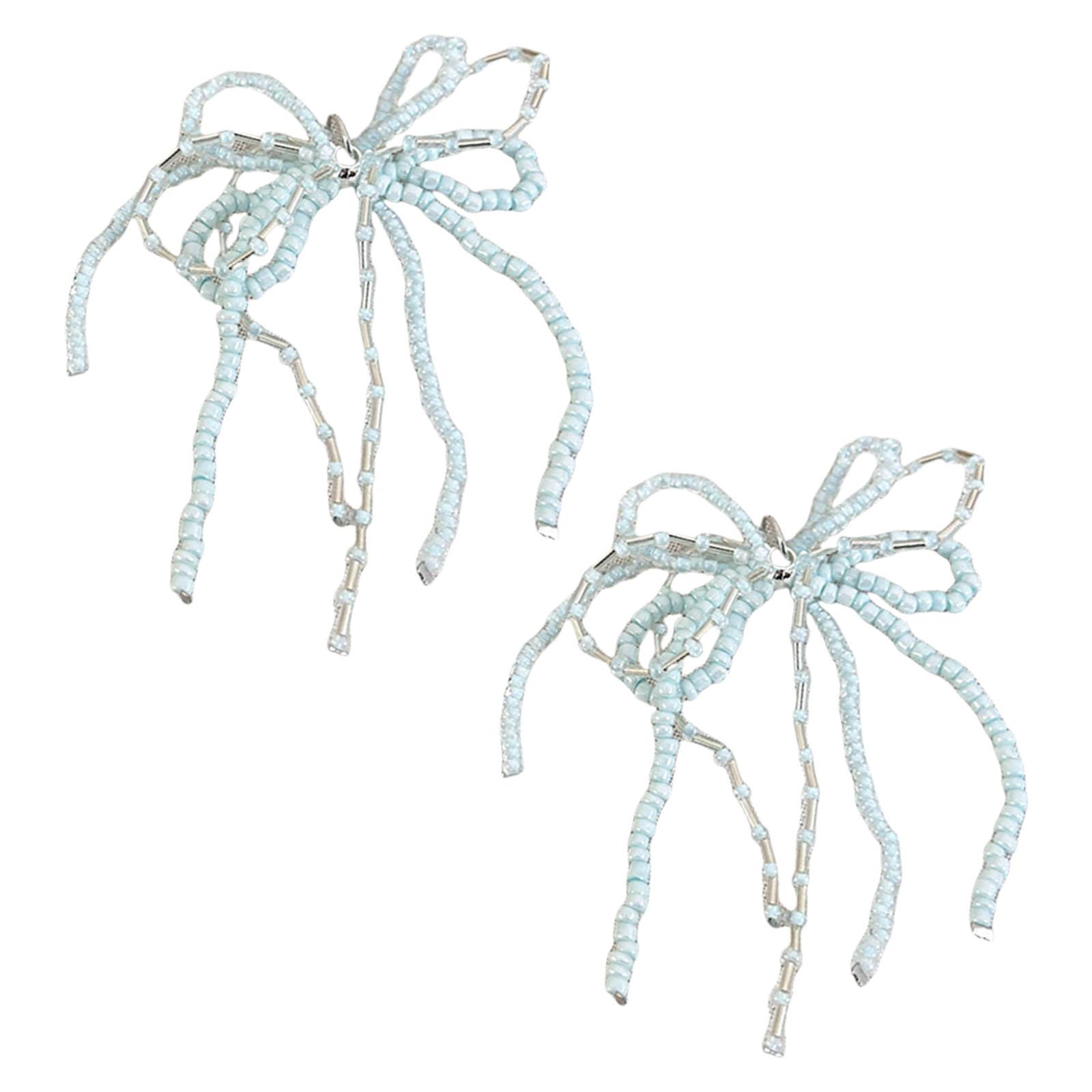 

Refreshing Crystals Butterfly Bowknot Designs Shoe Ornaments Decoration Easy to Attach for a Fashionable Upgrade