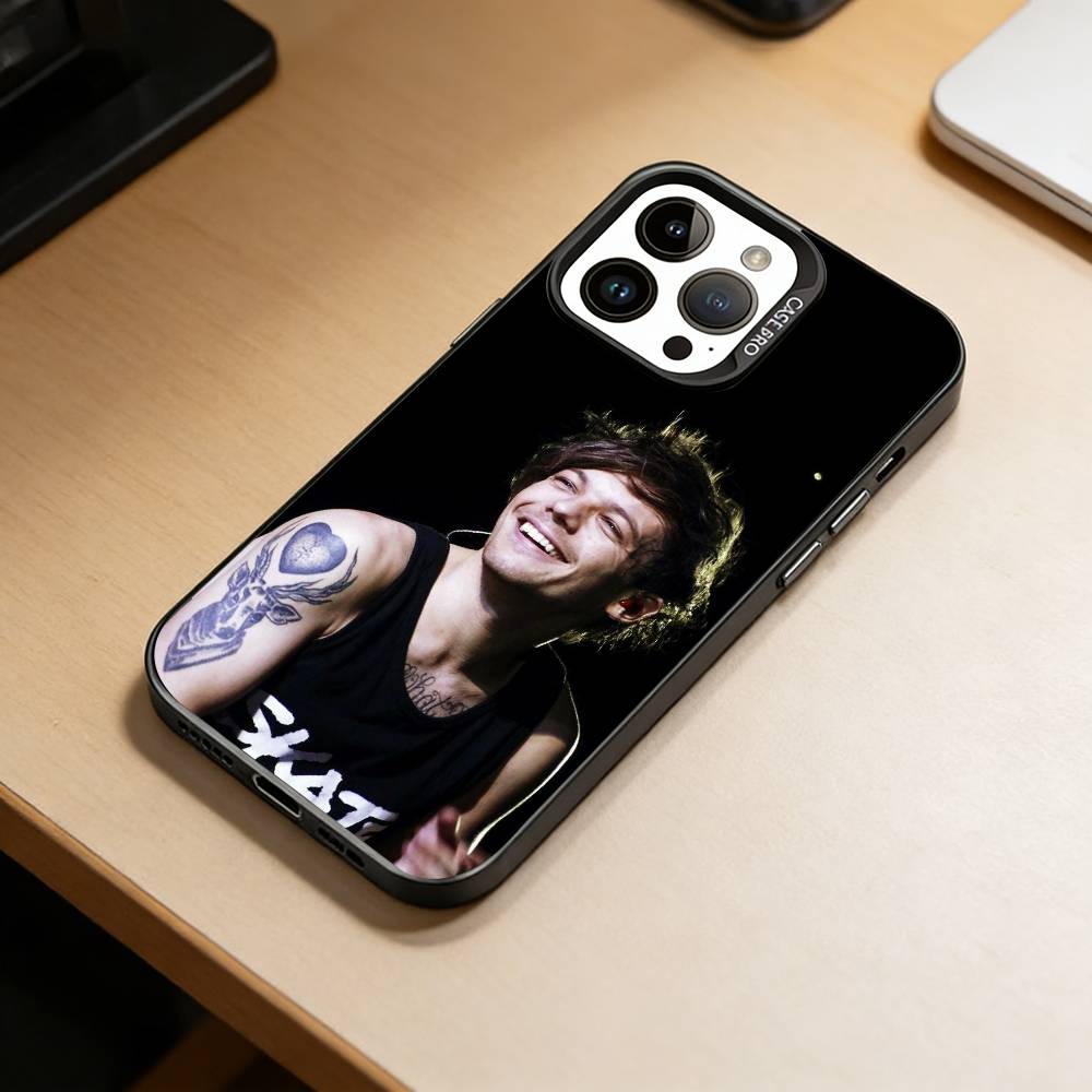 Singer Lou-Tommo Phone Case For iPhone 17,16,15,14,13,12,11 Plus,Pro Max,XS,Colored Silver Plated Inside Cover