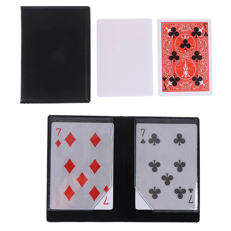 Wallet Card Appearing Magic Tricks Wallet Melting With Magnet Card Close Up Toys