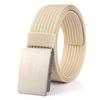 Men's Versatile Canvas Belt - Quick-Drying, Breathable Nylon, Ideal for Casual and Jeans Styles
