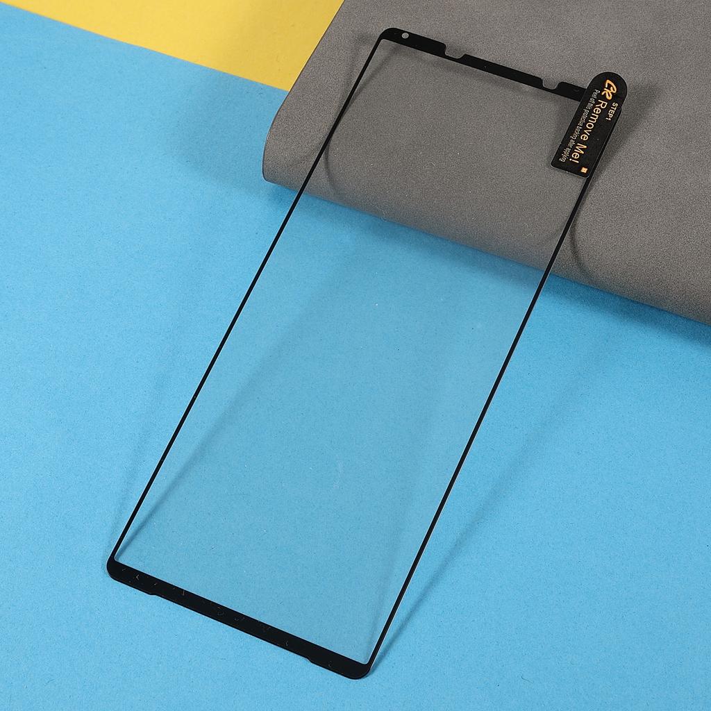 Explosion-proof Full Glue Silk Printing Full Screen Tempered Glass Protective Film for Sony Xperia Pro-I