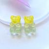 10 Stück Neu Mini Niedlich Glänzend Bär Flache Rückseite Harz Scrapbooking DIY Schmuck Handwerk Dekoration Zubehör