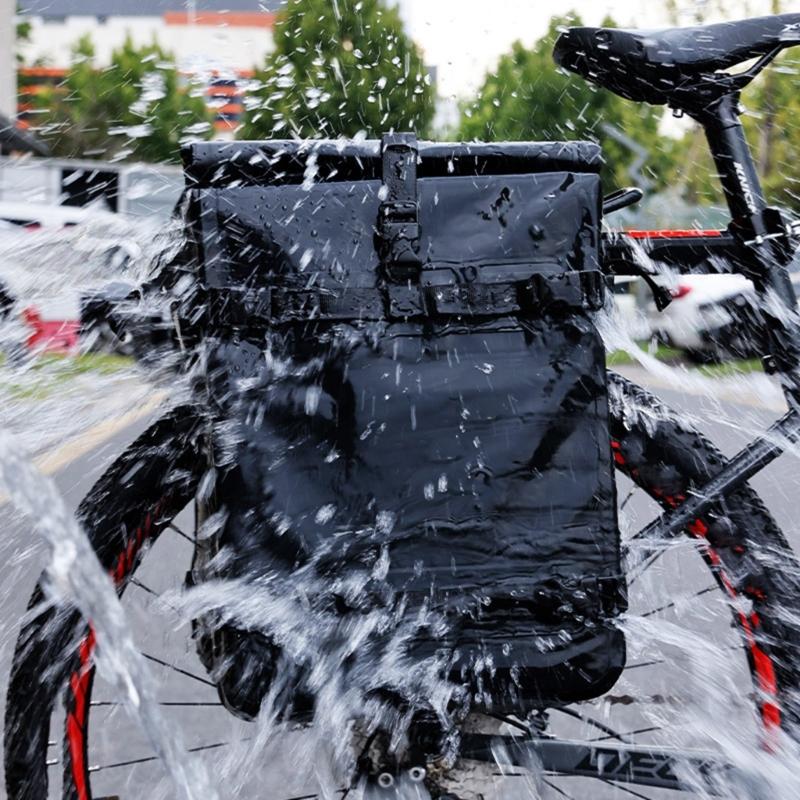 Quickly Install Thermals Bike Bag For Folding Bicycles Features Waterproofed Fabric And Antislip Zippers Pulls