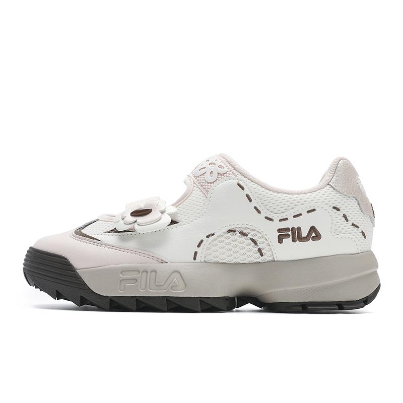 

FILA Abrasion Resistant Breathable Balance Casual Shoes Women s White Pink F12W532148FGM 36.5