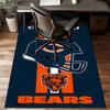 Chicago Bears  Rug Game Carpet, Floor Mat for Bedroom Living Room Entryway Rug, Home Decor Idea Gift for Christmas Birthday