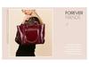 Women's Full-Grain Cowhide Large-Capacity Handbag - Genuine Leather, Business Commuting, 14-Inch Laptop Bag, Single-Shoulder Design.
