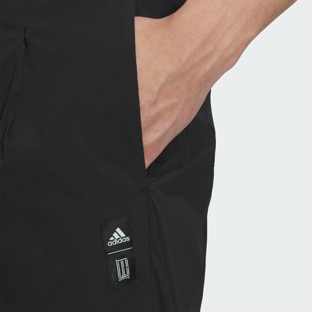 Adidas Pure Comfort Woven Cropped Pants Men Bottoms Black JI8694