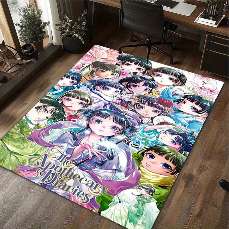 The Apothecary Diaries: Anime Characters Home Rug Office Carpet Room Computer Chair Area Rug Festival Gift