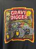 Vtg 90er Grave Digger Bandshirt Klassischer Stil Schwarz Unisex Shirt WA1495