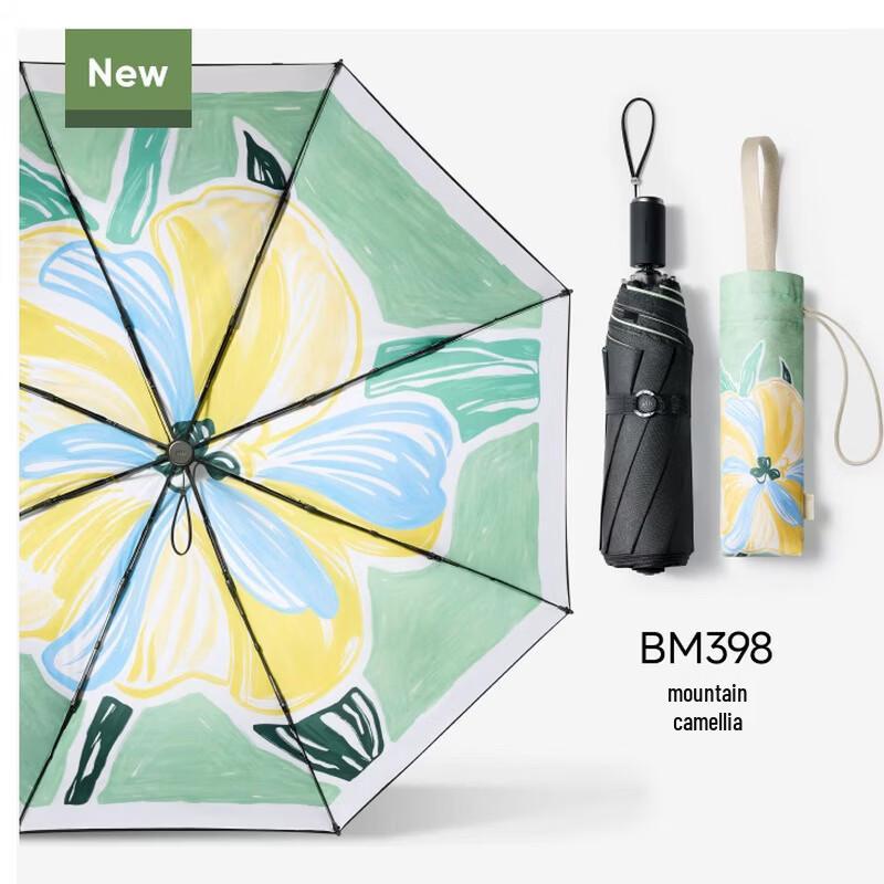 Beneunder Tri-Fold UV Protection Sun Umbrella