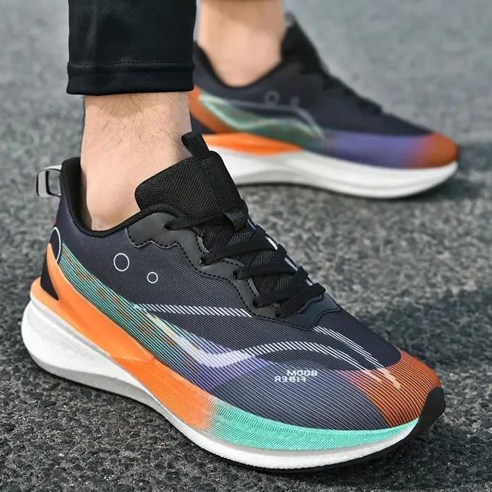 2025 New Ultra-light Shock-absorbing Running Shoes Men's and Women's Breathable Mesh Fashion Sports Shoes Couple Lightweight Running Shoes