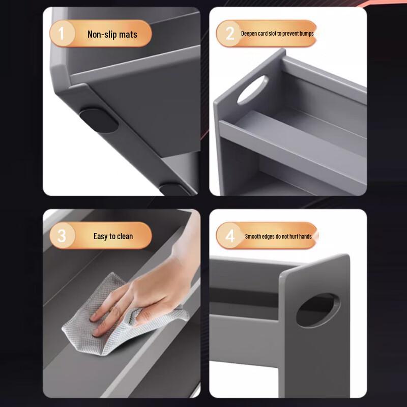 Bieying Double-Layer Kitchen Storage Rack