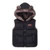 Gilet Imbottito in Cotone con Cappuccio per Bambini, Autunno/Inverno 2026 Unisex Caldo con Interno in Pile per Bambini.