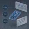 Ultra Small 16 Bit Precision ADC Development Board High Performance Analog-to-Digital Converter for Makerspace Innovation Projects