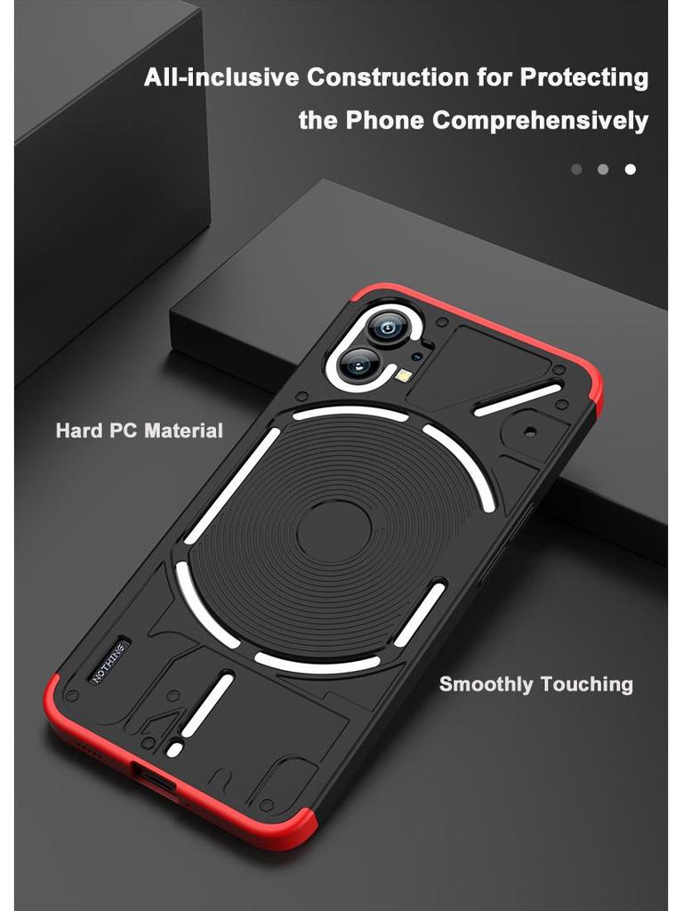 Creative Frosted 360° Shield Case for Nothing Phone - Anti-Fall Protection