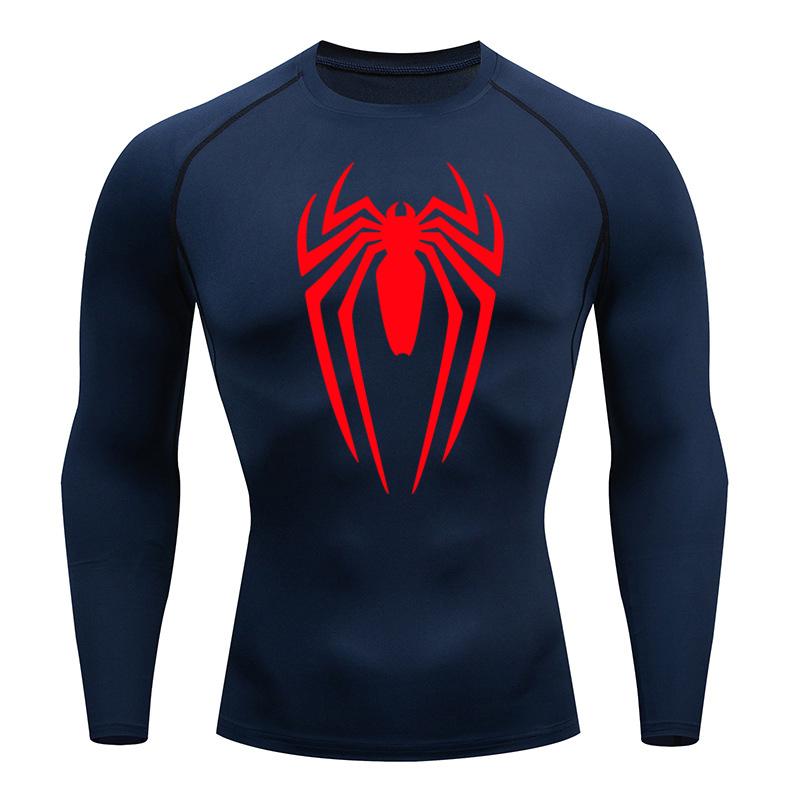 Men Running Compression T-shirt Sport Tees Gym Fitness Sweatshirt Male Jogging Tracksuit Homme Athletic Shirt Tops