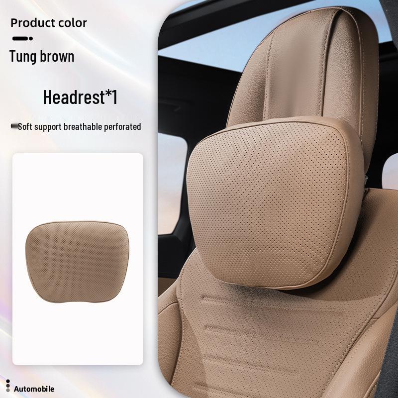 Luxury Car Headrest & Lumbar Support for Maybach - Breathable Neck Protection Cushion