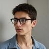 Optical Glasses Men Women Anti-blue Light Myopia Eyewear Fashion Simple Oval TR-90 High Quality Frame Prescription Eyeglasses