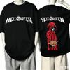 Helloween Band For Fan Gift Tshirt Unisex Unisex Harajuku Oversized Unisex Short Sleeve Streetwear High Quality Couples Hot Product