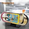 Large Screen Projection Alarm Clock Colorful Projection LED Mirror Clock  Home Decor