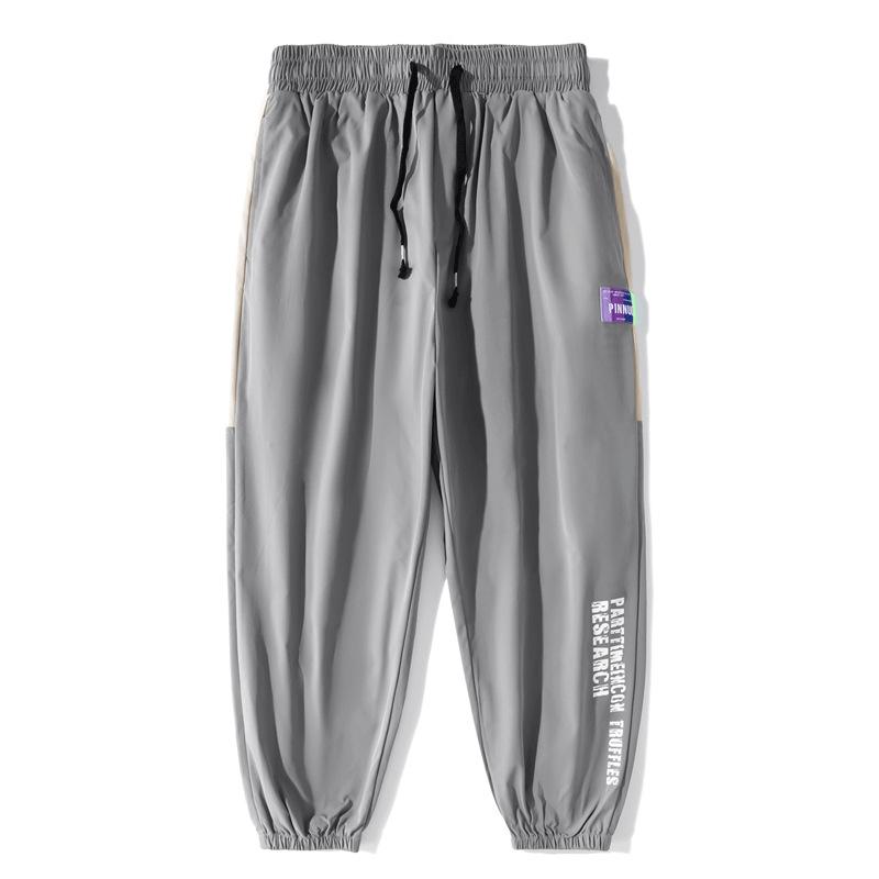 

Весенне-осенние новые мужские эластичные повседневные спортивные штаны с принтом логотипа автомобиля и букв, модные леггинсы 4XL