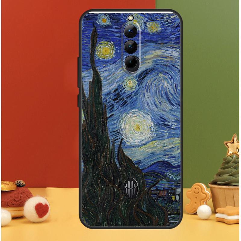 Van Gogh Art Oil Painting Case For ZTE Red Magic 9 8 8S Pro Plus Nubia Red Magic 6S 7S 6 7 Pro 6R 5S 5G Phone Cover