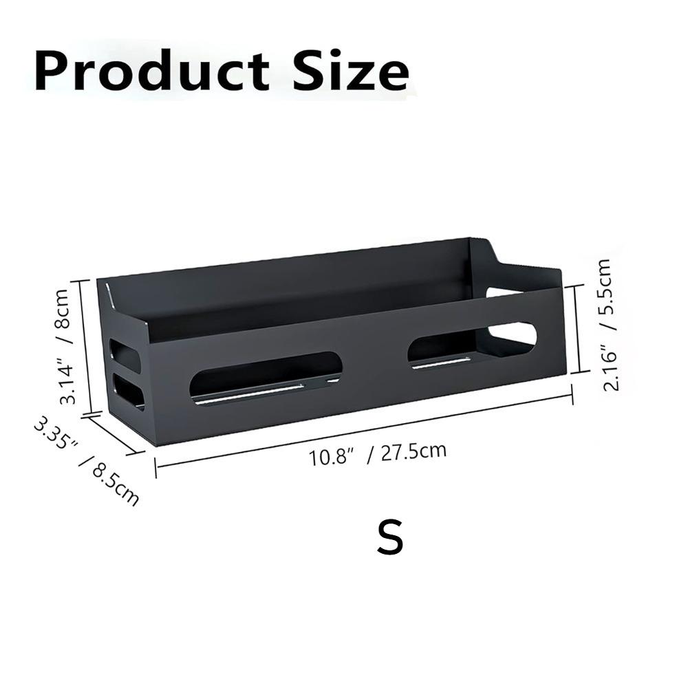 Magnetic Refrigerator Side Storage Rack No Punch Kitchen Organizer Microwave Oven Wall Mounted Shelf Multifunctional Holder