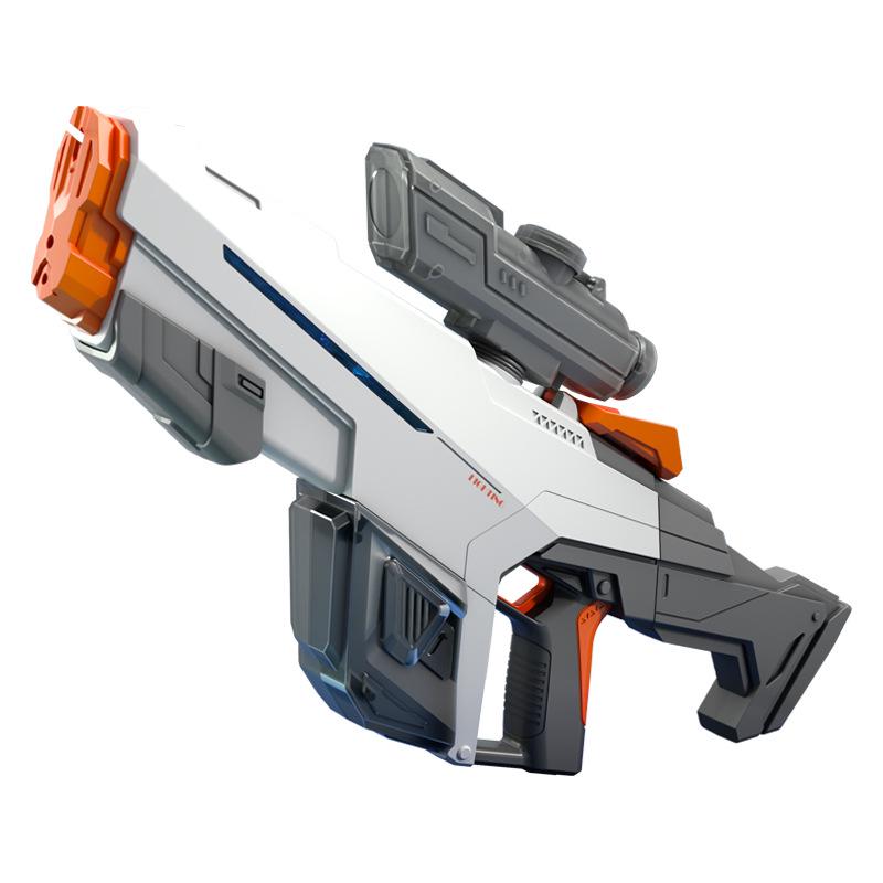 Electric Handheld Water Gun Toy with One-Key Absorption, Large Capacity & Long-Range, Perfect for Boys' Water Fights